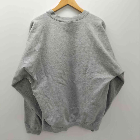 ザコットンエクスチェンジ THE COTTON EXCHANGE 90S USA製 刺繍タグ Merrill Lynch 刺繍 ゴマ塩 裏起毛 スウェット メンズ import:XL